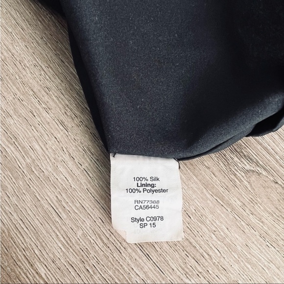 MADEWELL Skyline Tidalwave Print Silk Skirt Medium - Picture 6 of 6